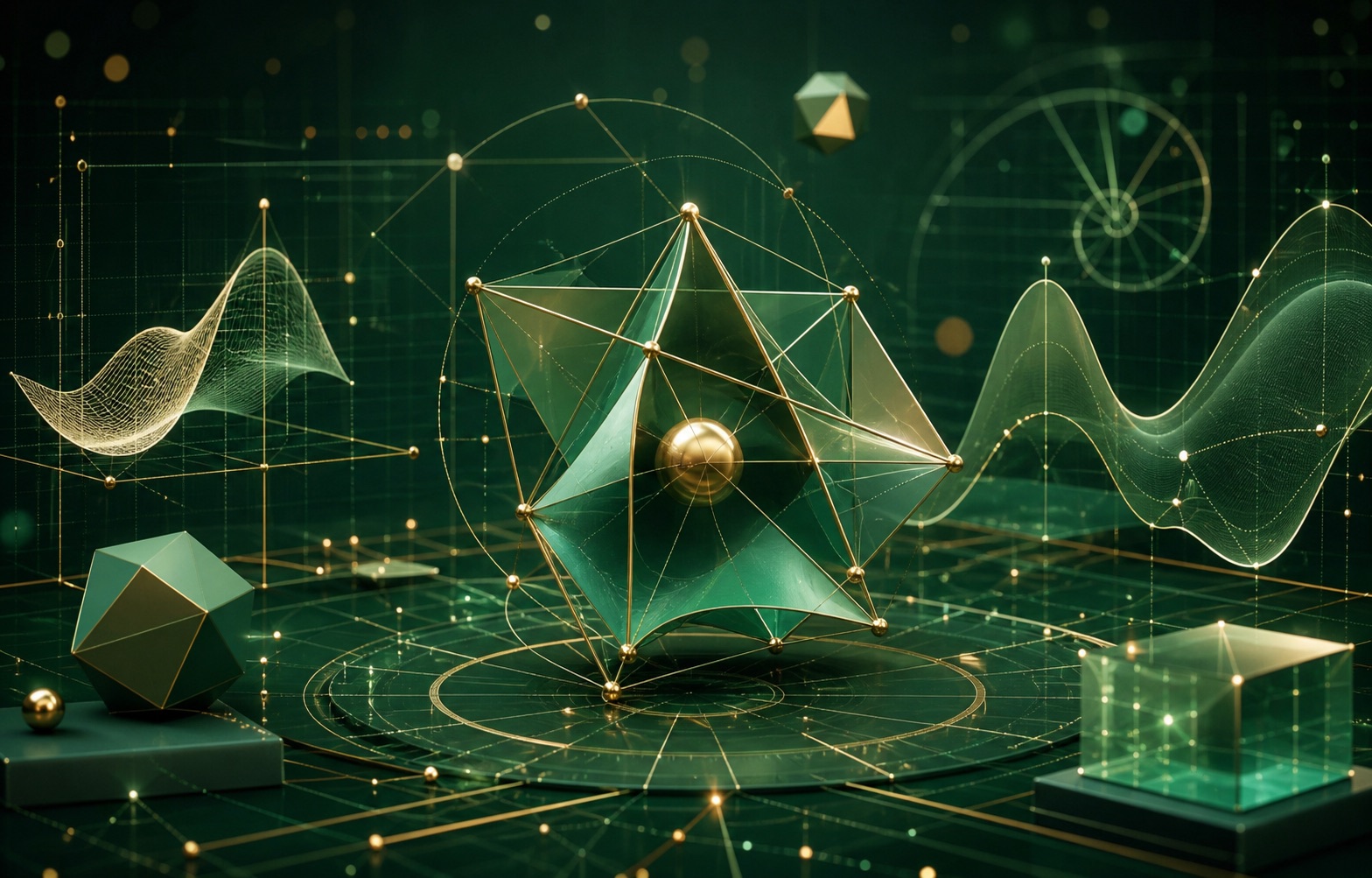 Mathematical geometry and data visualisation